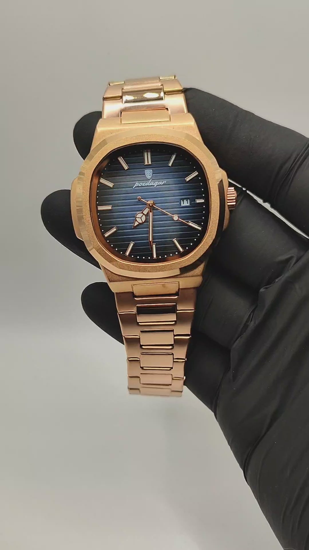 NAUTILUS RoseGold BLUE